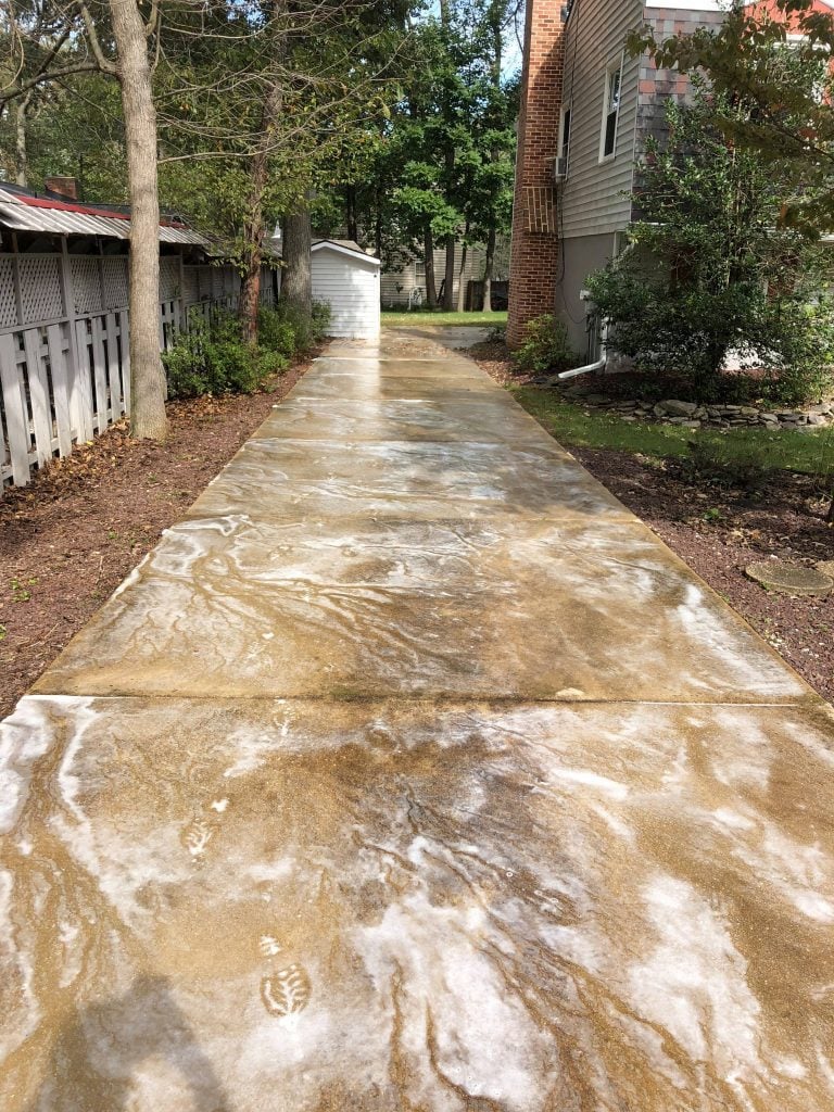 Driveway Cleaning - Before